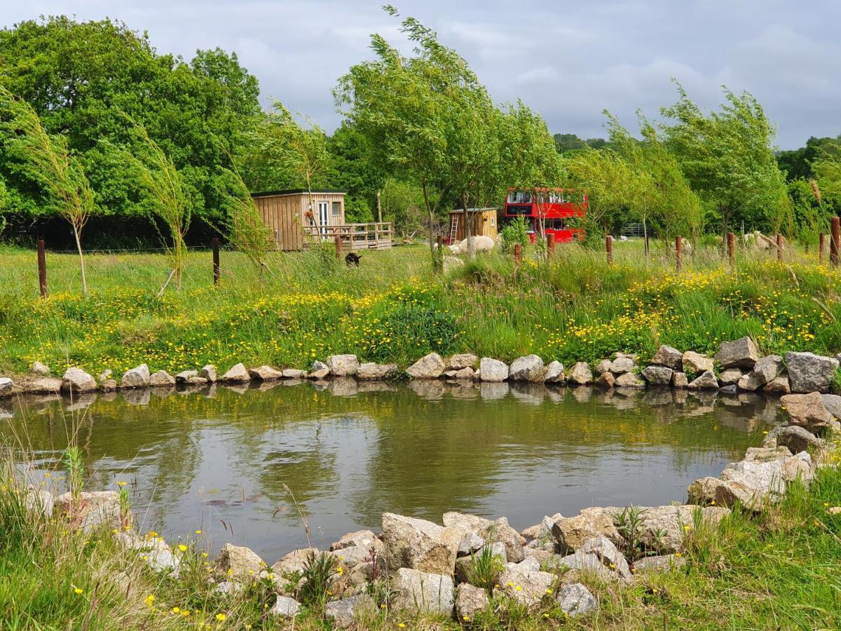Dartmoor Reach Alpaca Farm Heated Cabins 5 Mins Drive To Dartmoor Bovey Tracey Extérieur photo